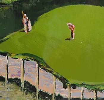 Amazon | マーク・キング 「TPCソーグラス17番ホール」 ゴルフ 絵画